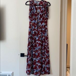 ZARA maxi floral dress